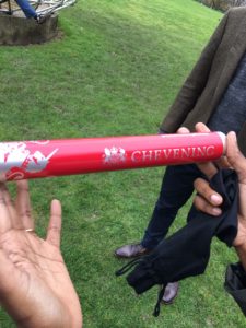 ...chevening scholars relay baton at Surrey