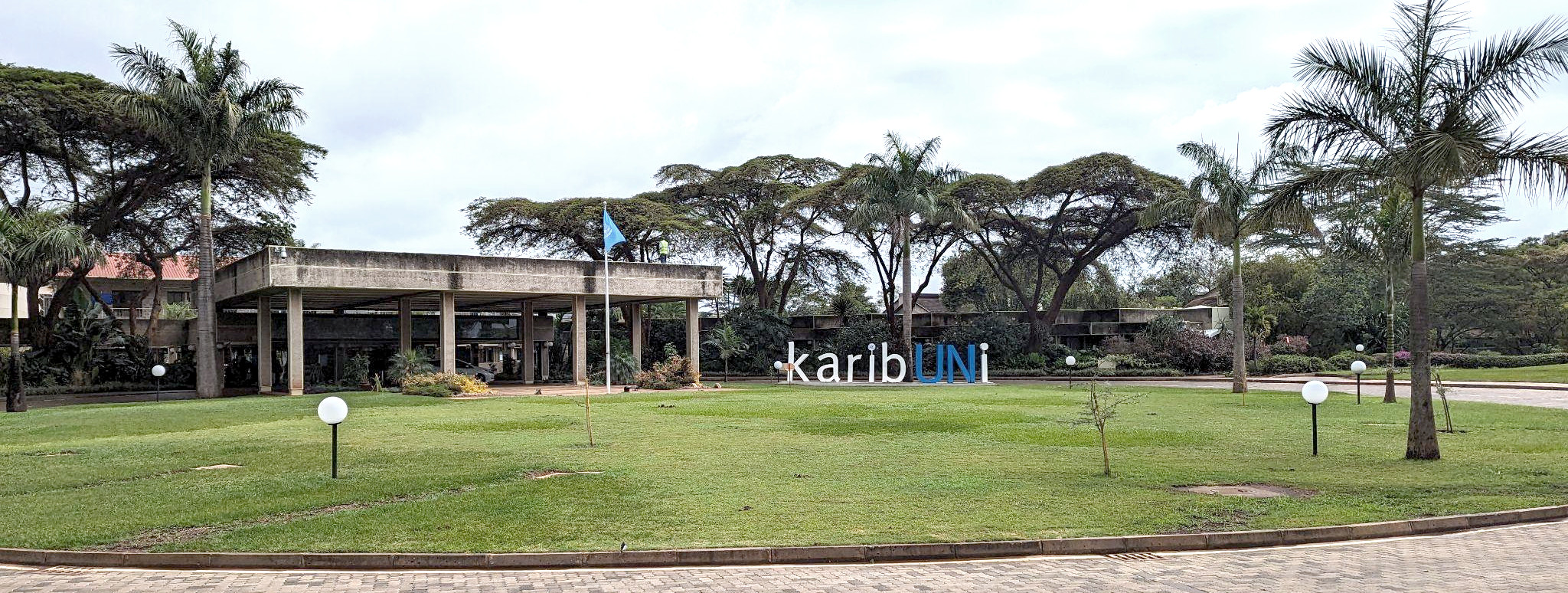 Entrance to UNEP, Nairobi (photo: Sam Winton)