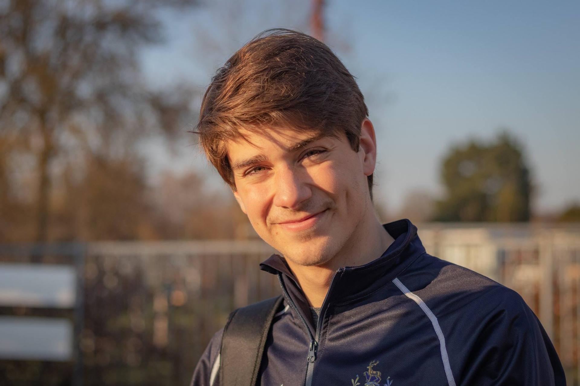 A portrait of Joao, Economics student at University of Surrey, currently on placement at Defra