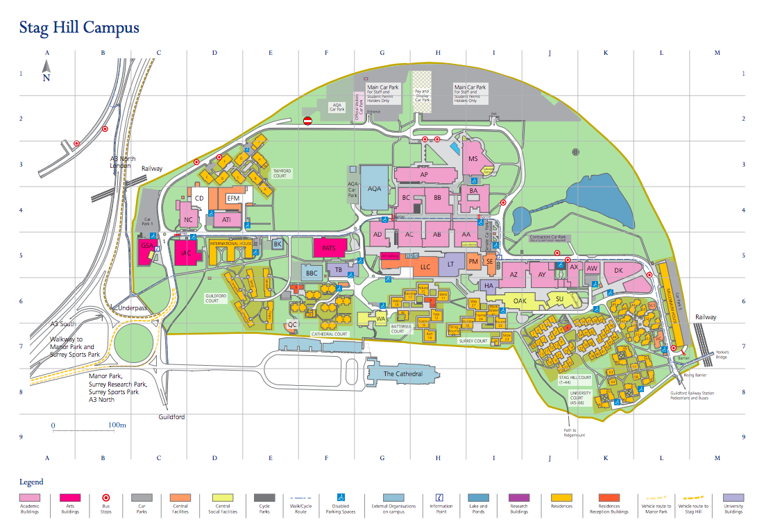 The Surrey’s campus | Surrey meets Russia