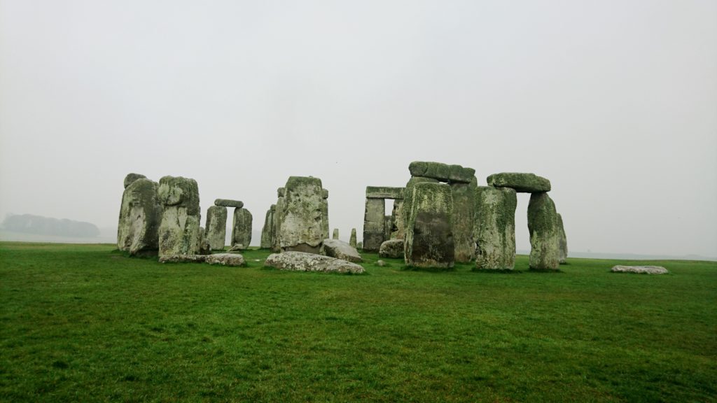 Figure 1: Stonehenge in the rain